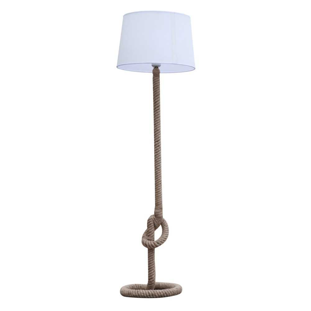 Fine Mod Imports Rope Floor Lamp, Natural