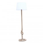 Fine Mod Imports Rope Floor Lamp, Natural