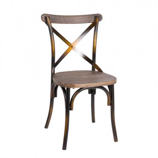 Fine Mod Imports Porch Dining Chair, Copper