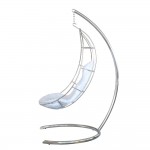 Fine Mod Imports Moon Hanging Chair, White