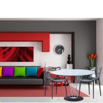 Fine Mod Imports Eastern Dining Table, Glass