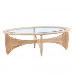 Fine Mod Imports Opec Coffee Table, Natural