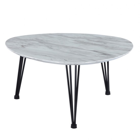 Fine Mod Imports Allen Coffee Table, Black