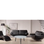 Fine Mod Imports Allen Coffee Table, Black