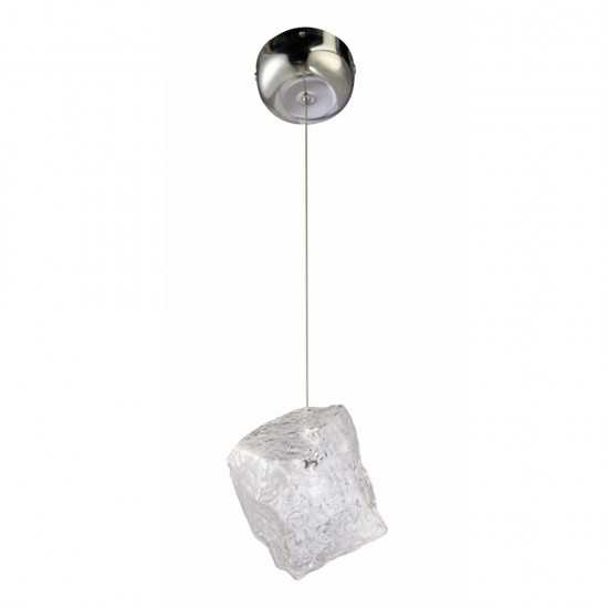 Fine Mod Imports Ice Pendant Lamp, Glass