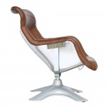 Fine Mod Imports Spring High Chair, Brown