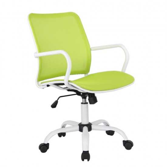 Fine Mod Imports Spare Office Chair, Green