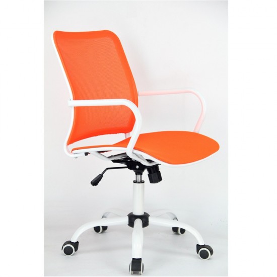Fine Mod Imports Spare Office Chair, Orange