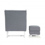 Fine Mod Imports Baby Lounge Chair, Gray