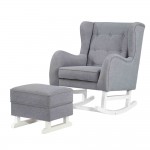 Fine Mod Imports Baby Lounge Chair, Gray