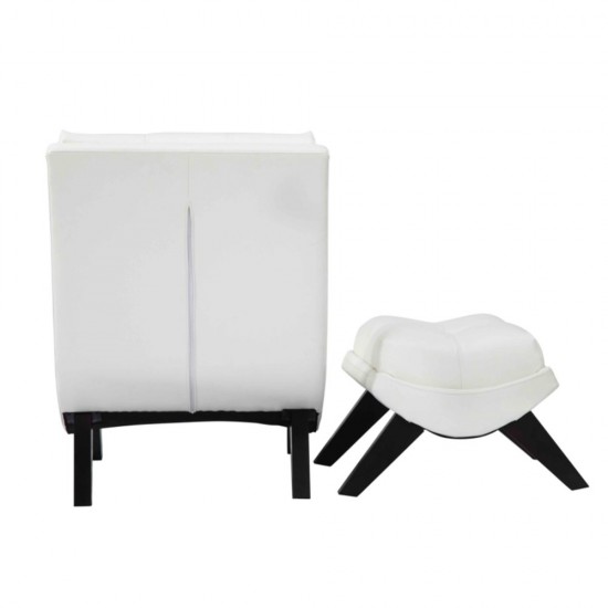 Fine Mod Imports Hifa Lounge Set, White