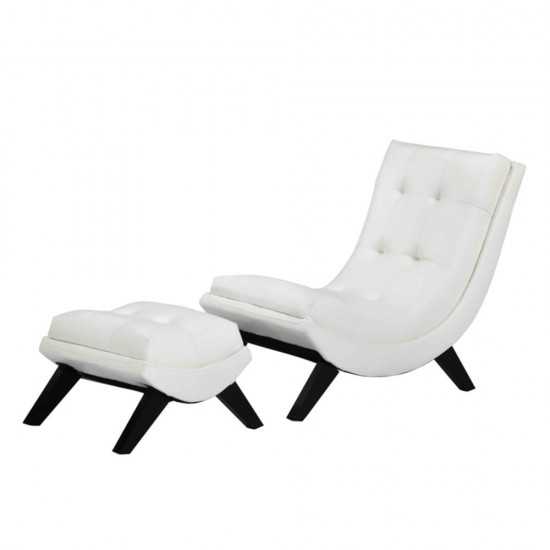 Fine Mod Imports Hifa Lounge Set, White