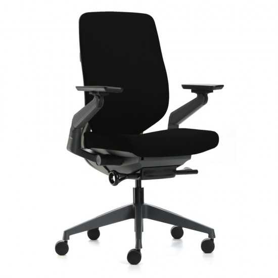 Fine Mod Imports BackComfort Office Chair, Black