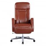 Fine Mod Imports Mason Office Chair Recliner, Brown