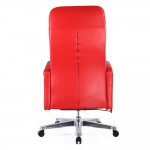 Fine Mod Imports Mason Office Chair Recliner, Red