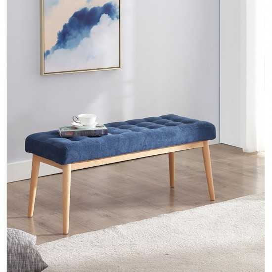 Fine Mod Imports Aviv Bench, Blue