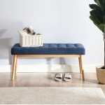 Fine Mod Imports Aviv Bench, Blue