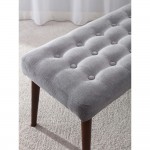 Fine Mod Imports Aviv Bench, Gray