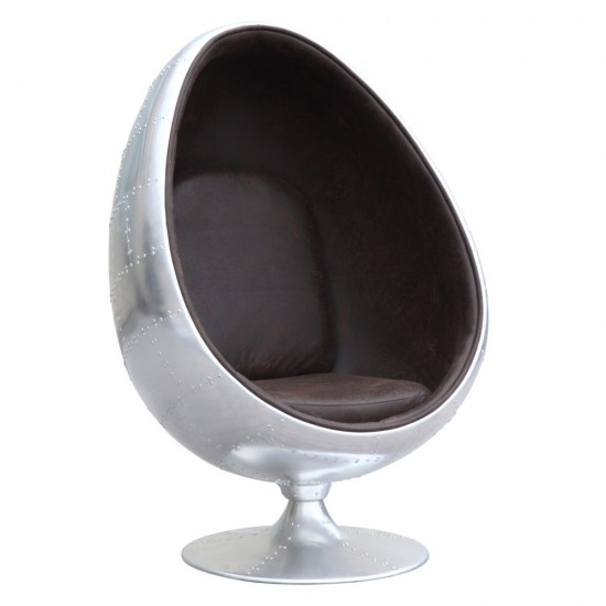 Fine Mod Imports Restro Chair, Brown