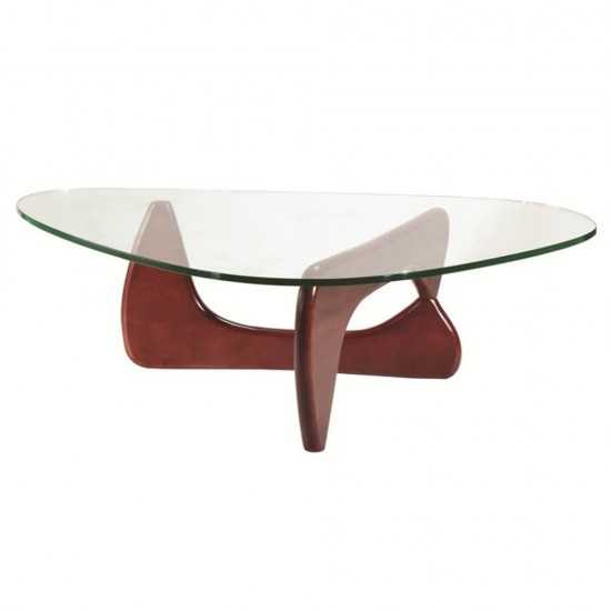 Fine Mod Imports Tribeca Coffee Table, Cherry