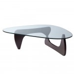 Fine Mod Imports Tribeca Coffee Table, Dark Walnut