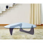 Fine Mod Imports Tribeca Coffee Table, Dark Walnut