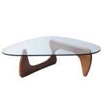 Fine Mod Imports Tribeca Coffee Table, Mid Walnut