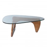 Fine Mod Imports Tribeca Coffee Table, Mid Walnut