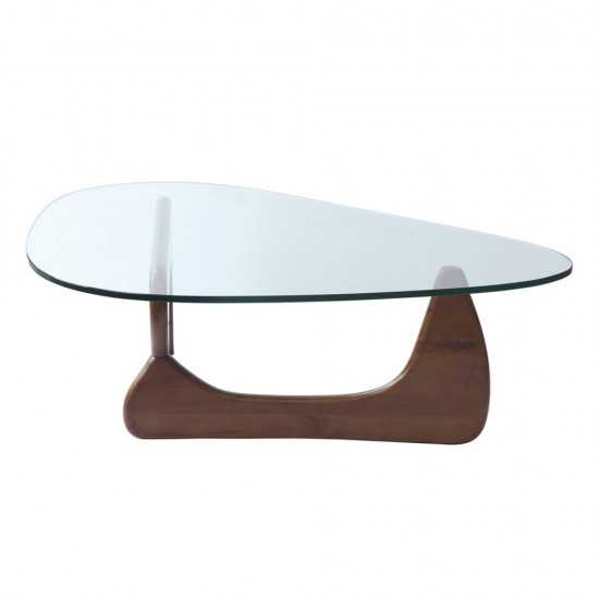 Fine Mod Imports Tribeca Coffee Table, Mid Walnut