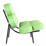 Fine Mod Imports Circle Sofa, Green