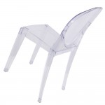 Fine Mod Imports Clear Side Chair, Clear