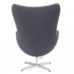 Fine Mod Imports Inner Chair Fabric, Gray