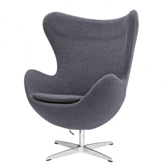 Fine Mod Imports Inner Chair Fabric, Gray