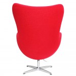 Fine Mod Imports Inner Chair Fabric, Red