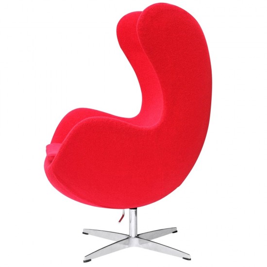 Fine Mod Imports Inner Chair Fabric, Red