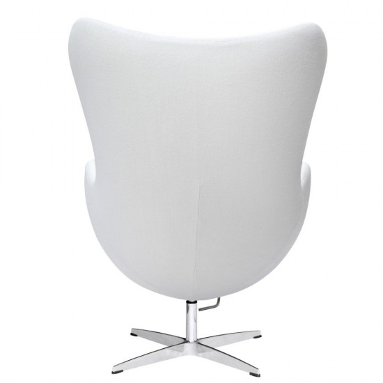 Fine Mod Imports Inner Chair Fabric, White