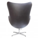 Fine Mod Imports Inner Chair Leather, Brown