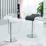 Fine Mod Imports Lem Bar Stool Chair, Black