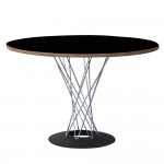Fine Mod Imports Wire Dining Table 42", Black