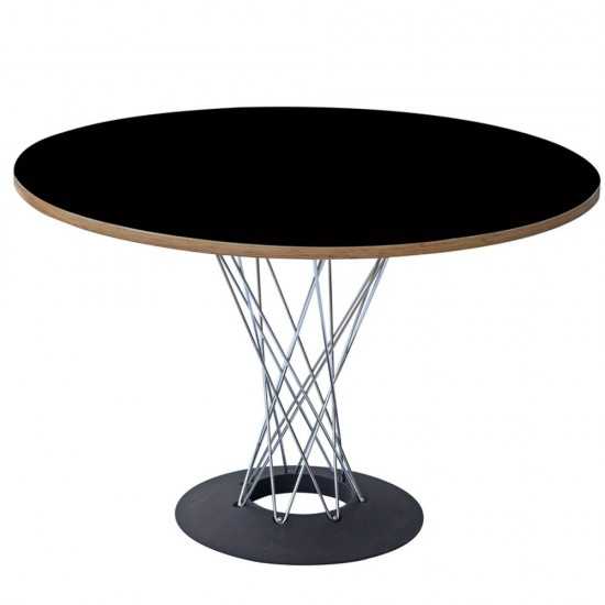 Fine Mod Imports Wire Dining Table 42", Black
