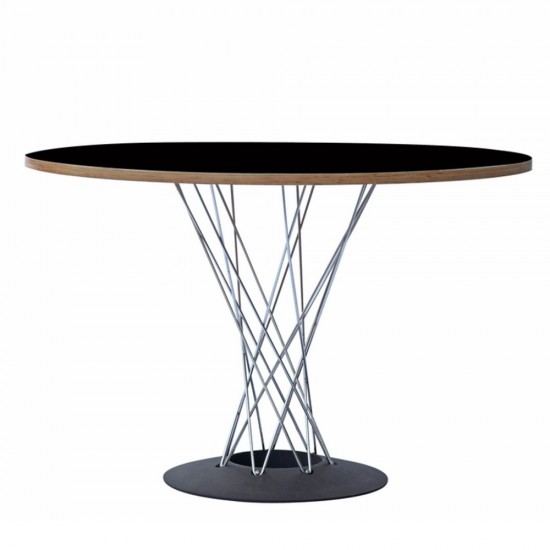 Fine Mod Imports Wire Dining Table 42", Black