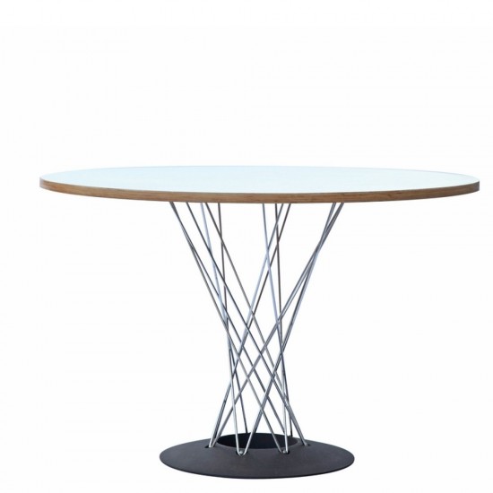 Fine Mod Imports Wire Dining Table 42", White