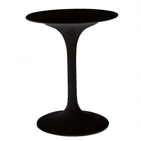 Fine Mod Imports Flower Table 23", Black