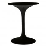 Fine Mod Imports Flower Table 23", Black