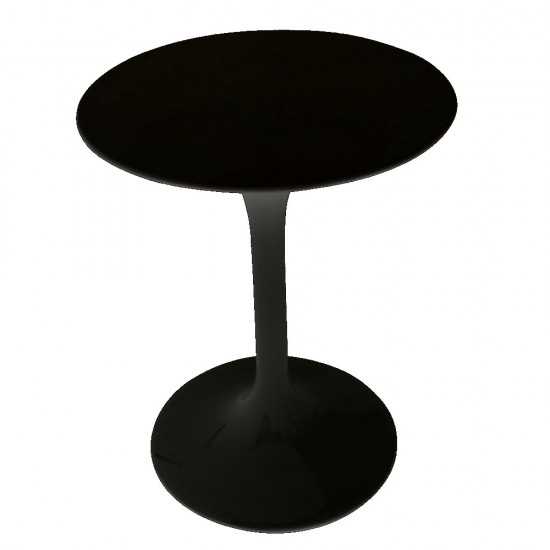 Fine Mod Imports Flower Table 23", Black