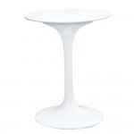 Fine Mod Imports Flower Table 23", White