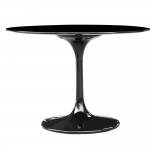 Fine Mod Imports Flower Table 30", Black