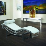 Fine Mod Imports Adjustable Chaise, White