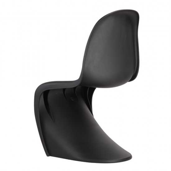 Fine Mod Imports Shape Chair, Black