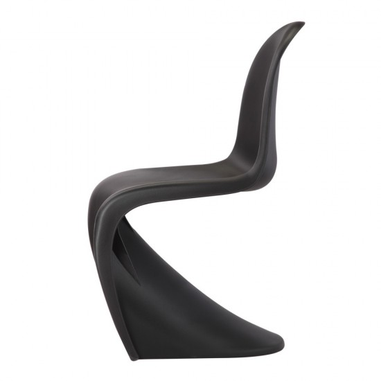 Fine Mod Imports Shape Chair, Black